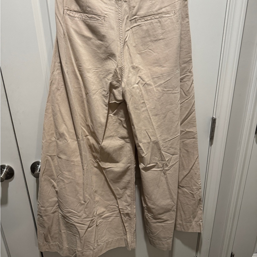 Anthropologie Pilcro Tie Waist High Rise Wide-Leg Pants - Picture 5 of 5